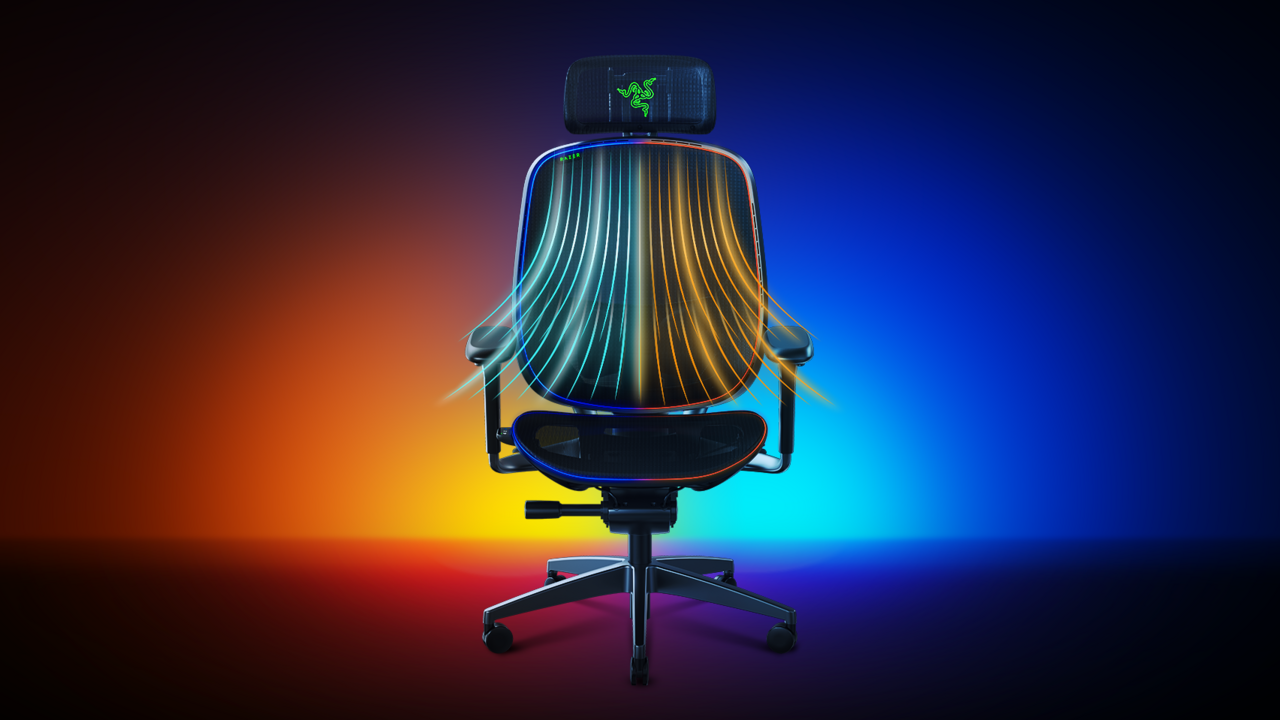 bureaustol met verwarming en verkoeling