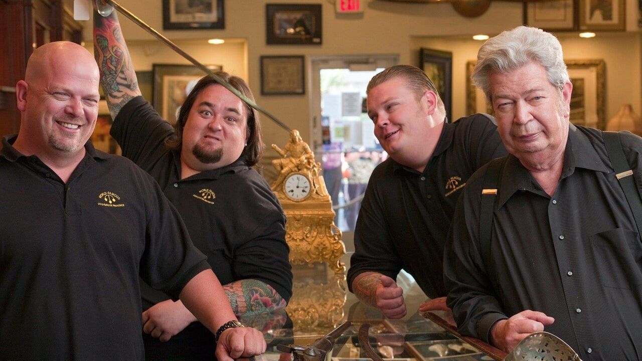 Het vermogen van de mensen in Pawn Stars