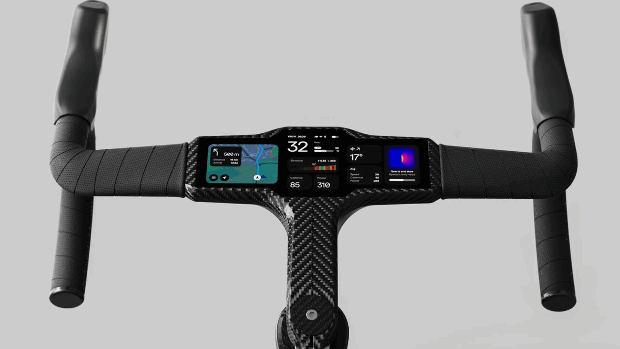 hypermodern stuur flitedeck fiets