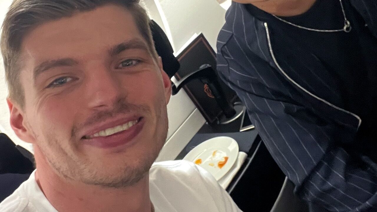 Max Verstappen privévliegtuig tweede