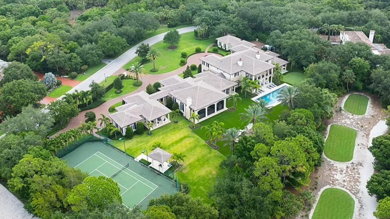 Overzicht van het herenhuis van rory mcilroy