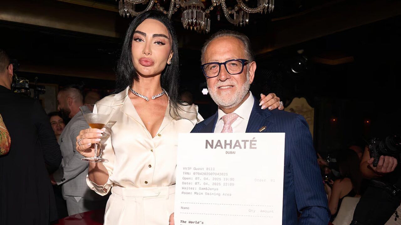 Diana Ahadpour en haar man pronken met de duurste cocktail ter wereld
