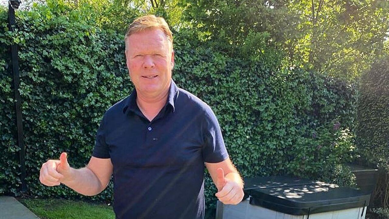 Foto van Ronald Koeman, de man die zijn penthouse niet verkocht krijgt.