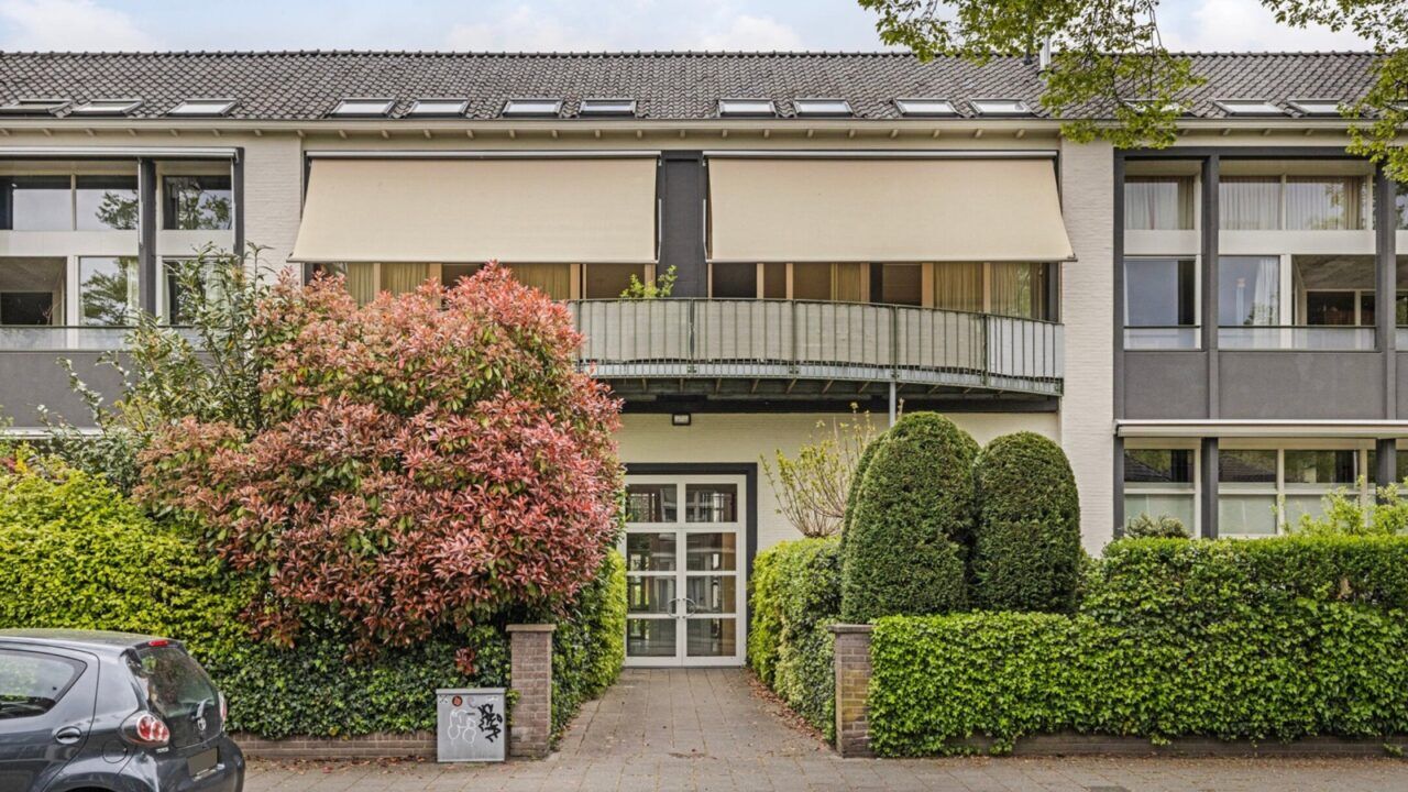 Voorzijde van de woning van Matthijs van Nieuwkerk.