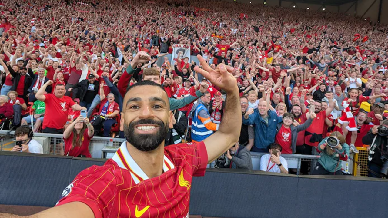 De Selfie van Mohamed Salah