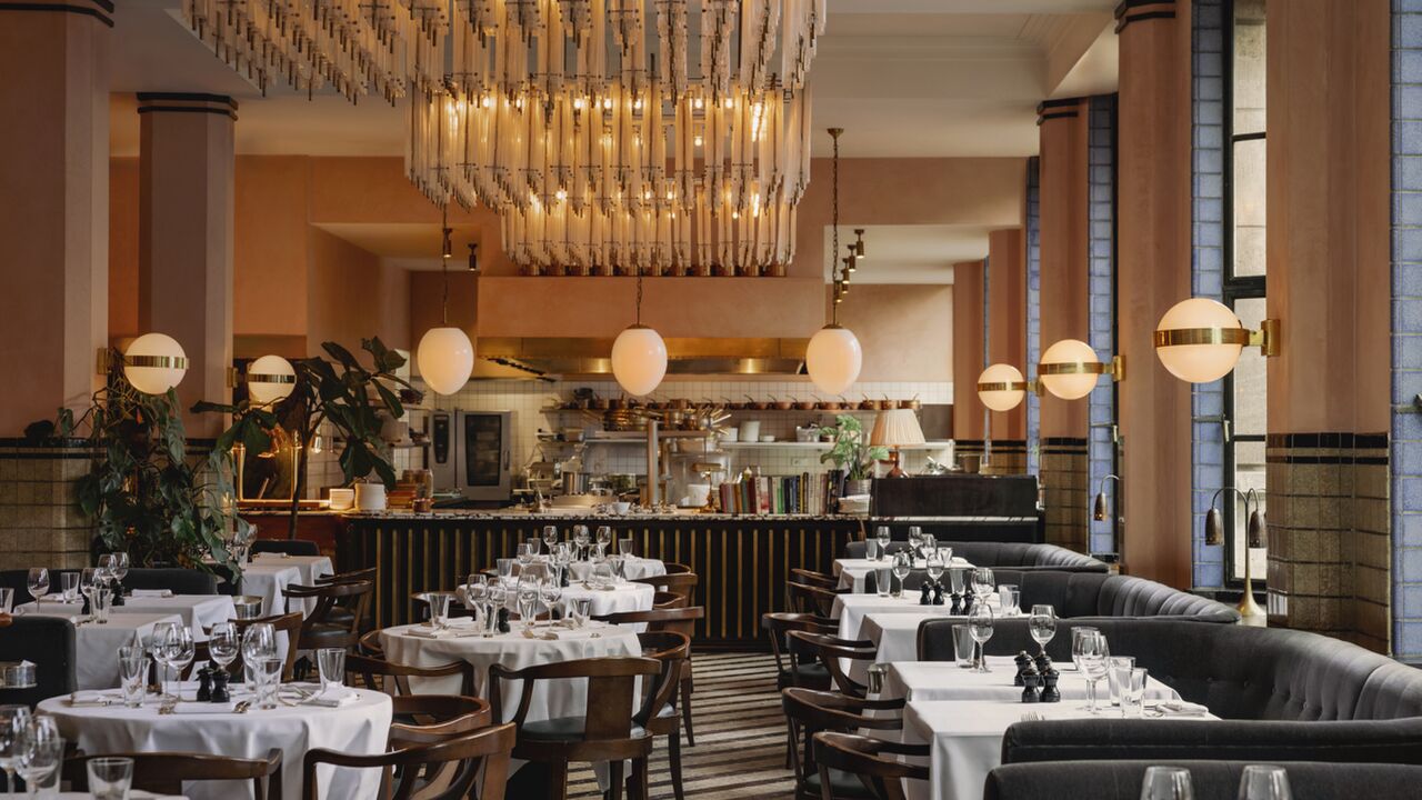 Het interieur van Cecconi's