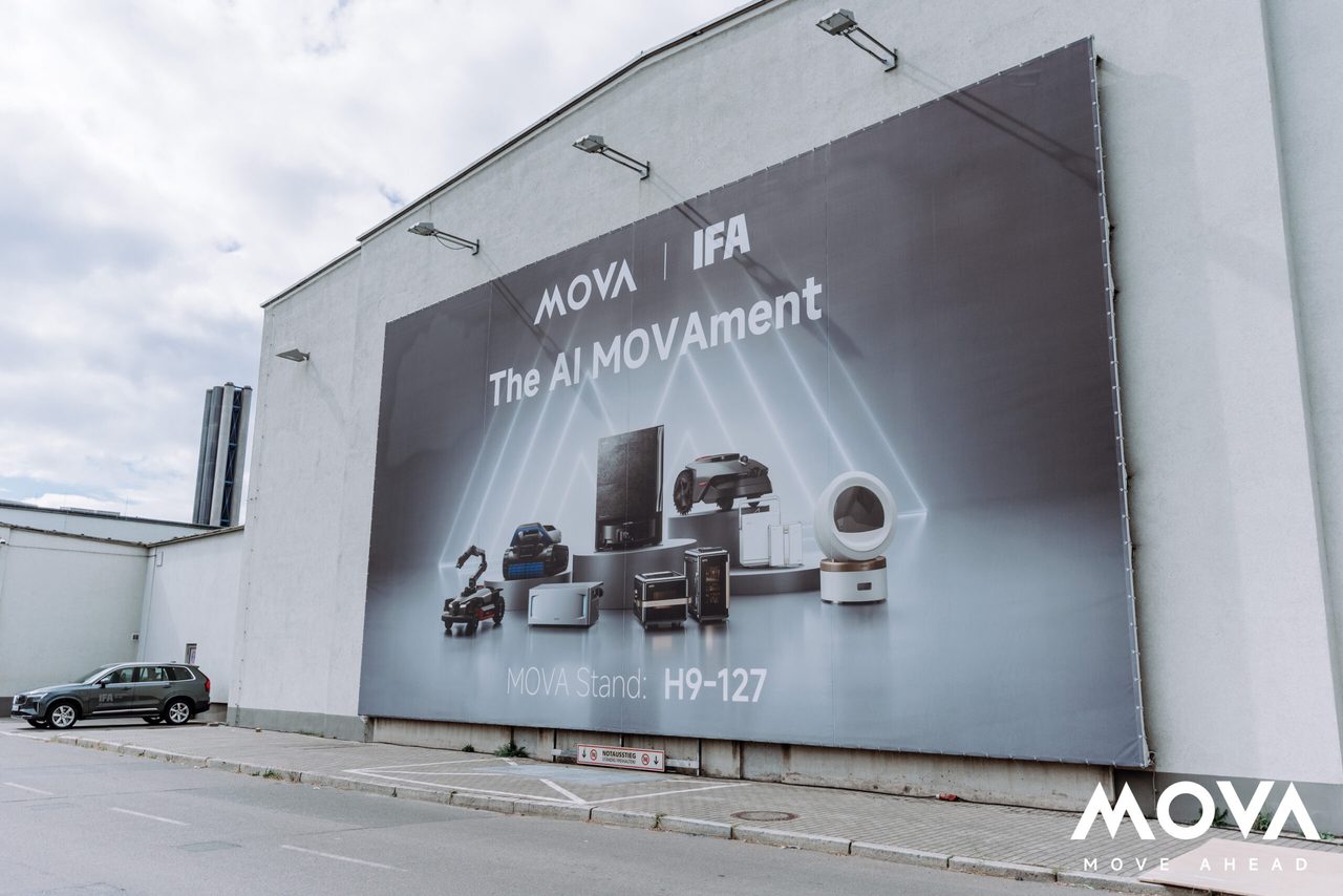 MOVA tijdens IFA 2026