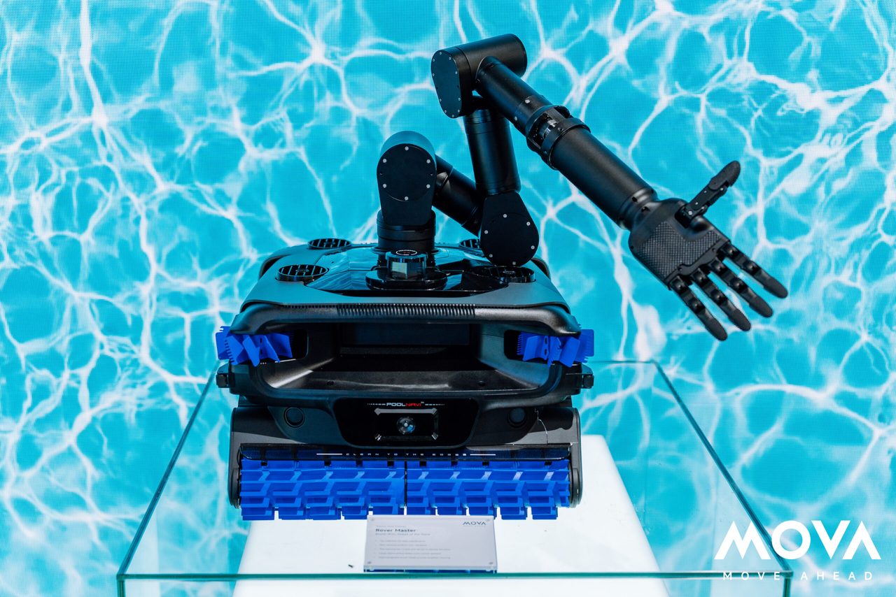 Robotstofzuiger voor het zwembad, van het merk MOVA