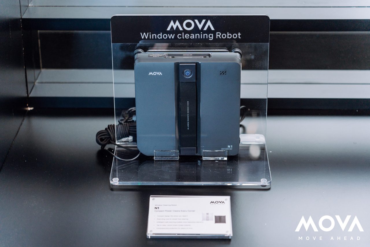 Elektrische ramenwasser van MOVA