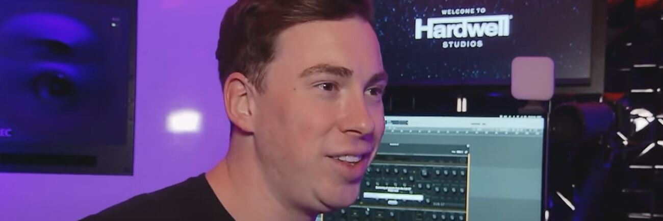 Zo ziet de studio van dj Hardwell eruit