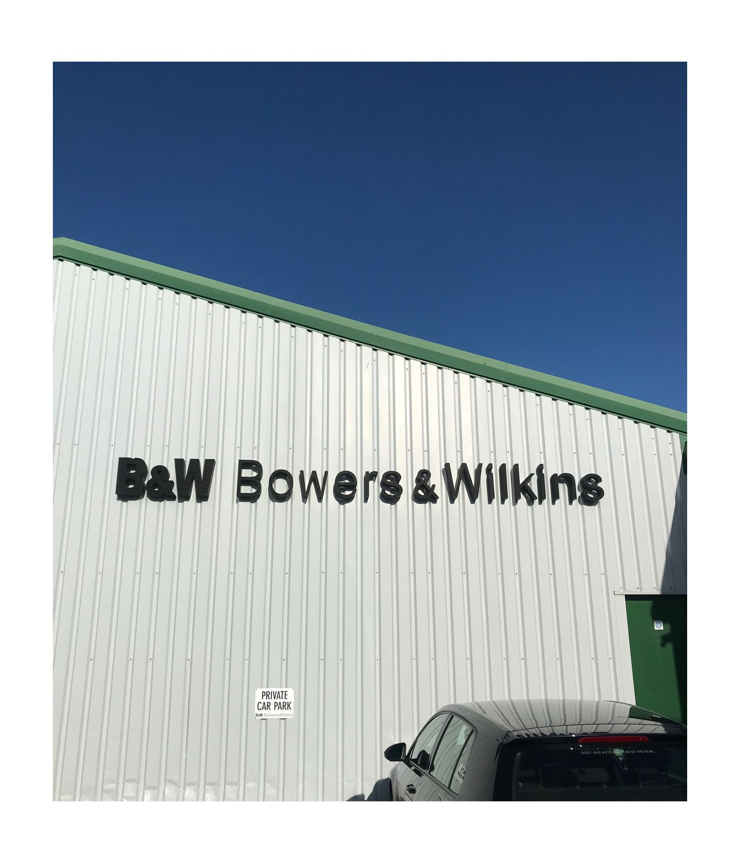 Bowers Wilkins fabriek 