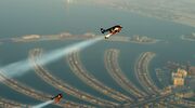 Illustratie voor: Deze gasten vliegen als ‘Iron Man’ boven Dubai