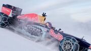 Illustratie voor: Max Verstappen knalt zijn F1 van de piste