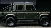 Illustratie voor: De Khan Defender Pick-up van Land Rover is de ultieme terreinwagen