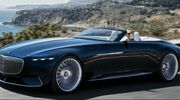 Illustratie voor: Maak kennis met de adembenemende Merdedes Maybach 6 Cabriolet