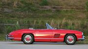 Illustratie voor: Mercedes-Benz 300 SL roadster met authentieke motor