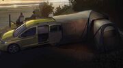 Illustratie voor: Volkswagen komt met Caddy Mini-Camper die je kan omtoveren tot een heuse familietent