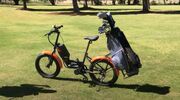 e-bike voor op de golfbaan
