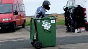 vuilnisbak op wielen snelheid wereldrecord