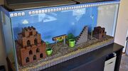 super mario vissenkom aquarium grappig