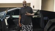 shaquille tesla cybertruck wide