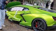 Illustratie voor: Revuelto ravage: werknemer crasht met peperdure Lamborghini tijdens een testrit