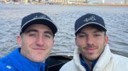 Jack Doohan samen met zijn teamgenoot Pierre Gasly
