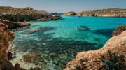 Het eiland Comino, dat last heeft van een rattenplaag