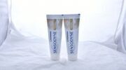 tubes Sensodyne, een whitening tandpasta die niet werkt
