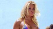 Een van de Baywatch-foto's van Pamela Anderson.