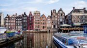 Amsterdam stad grachten in kwestie