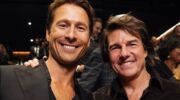 Glen Powell met Tom Cruise