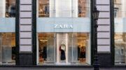 Voorzijde Zara winkel in Budapest