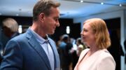 Matthew Macfadyen en Sarah Snook in Succession