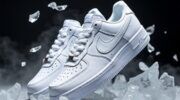 Een paar Nike Air Force 1's