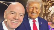 Infantino met Trump op de foto