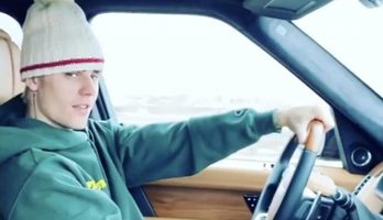 justin bieber nieuwe Rolls Royce