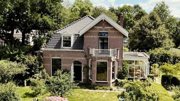 De villa in Haarlem.