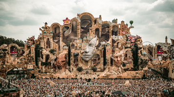 De main stage van Tomorrowland