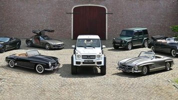 De autocollectie van Willy Michiels.