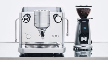 De nieuwe koffiemachine van Audi.