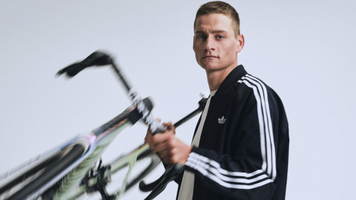 Mathieu van der Poel in samenwerking met Adidas