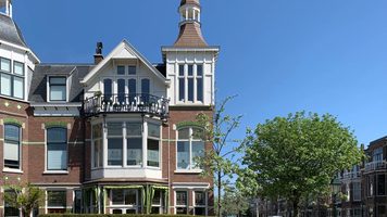 Het herenhuis in Den Haag.