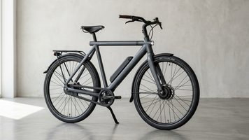Een e-bike met een riemaandrijving.