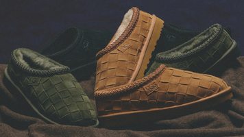 De niuewe pantoffel van UGG in drie kleuren.