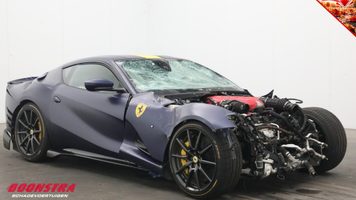 Gecrashte Ferrari Ferrari 812 Competizione