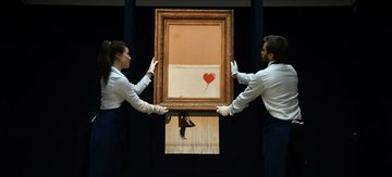 banksy schilderij museum MAN MAN