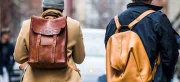 zes manieren backpack dragen heren nieuw herfst MAN MAN