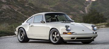 Porsche 911 Singer-Sportwagen-witte auto-MAN MAN