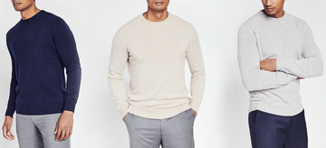 cashmere truien mannen No Label MAN MAN
